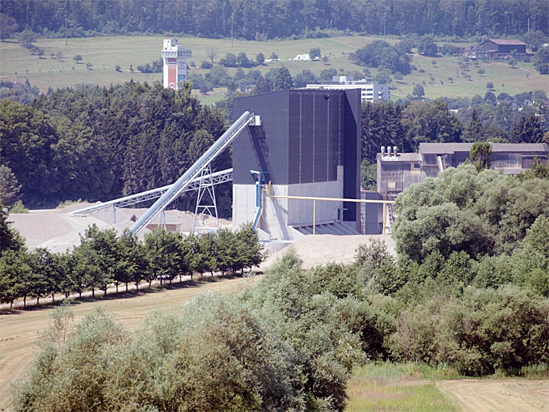 Projekt Tröndle: Kiesaufbereitung