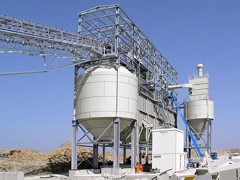 Moderne Betonmischanlage