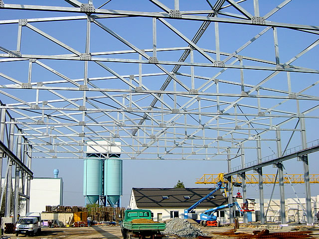 Detailansicht Stahlträger